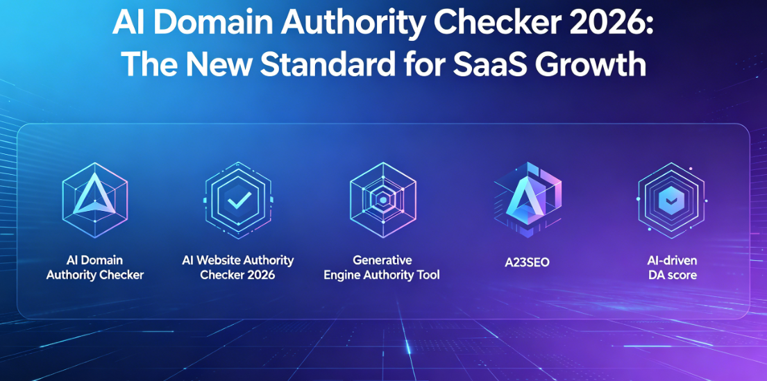 A23SEO platform dashboard for AI-driven search visibility and generative engine optimization (GEO) audits in 2026.（23SEOGEO）